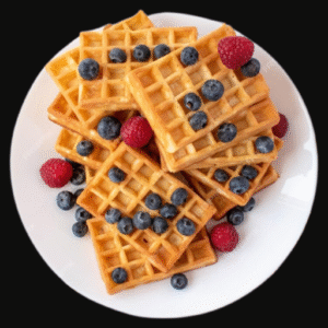 Waffles de Coco