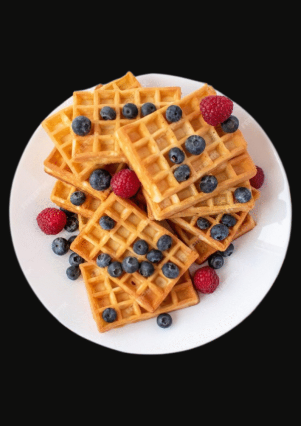 Waffle de Frutos Rojos
